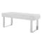 Armen Living Amanda White Bench LCAMBEWHBCH - alternate 3